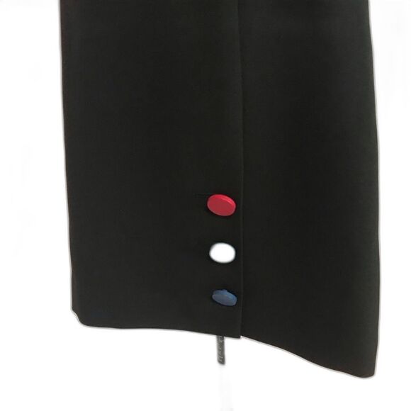Anne Klein Knee-Length Pencil Skirt Women's Size 10 Multi-Colored Button Accents - Picture 6 of 12